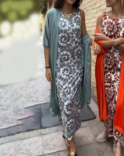 Camilla - Lightweight Layered Maxi Set